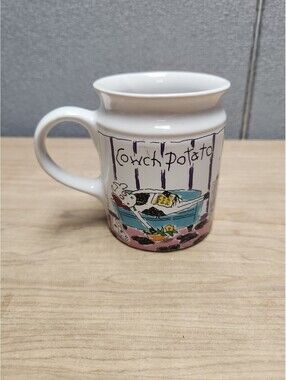 Vintage Dakin 1992 Cowch Potato Ceramic Coffee Mug!